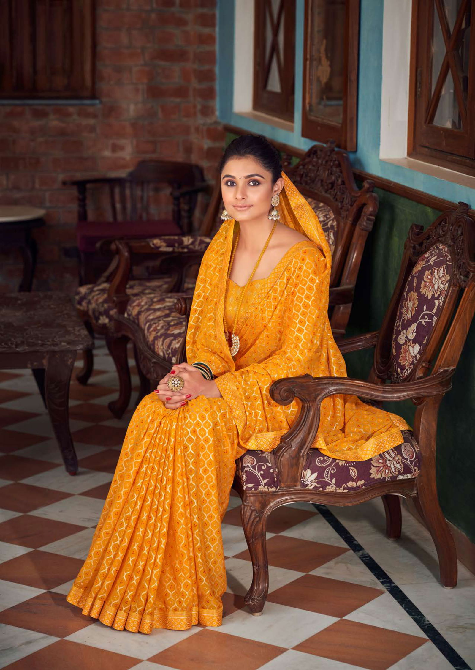 Kashvi Shring New Printed Designer Ethnic Wear Latest Saree Collection